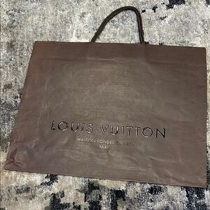 Louis Vuitton Brown Shopping Bag